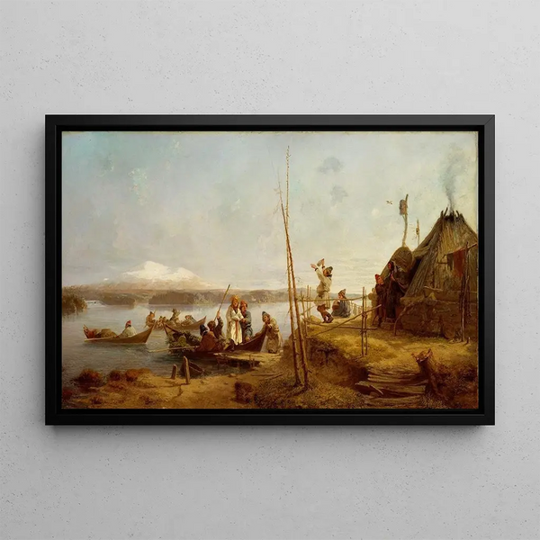 Johan Fredrik Hckert - Bridal Homecoming at Lake Hornavan.webp