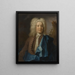 Jonas Alströmer 1685-1761 Chef de division au Conseil national suédois du commerce Industriel - Johan Henrik Scheffel — inramlat konstverk på väggen