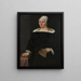 Barbara Barbro Cassiope 1610–1679 - Johan Johansson Aureller — inramlat konstverk på väggen