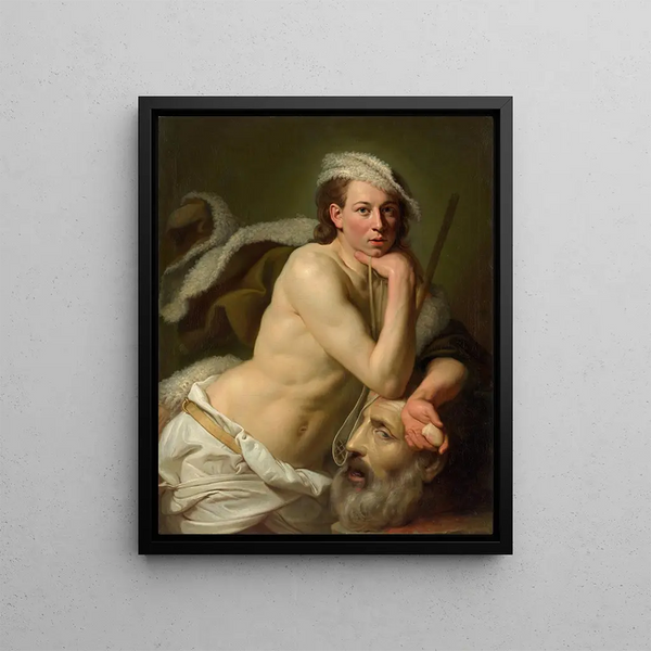 Johan Joseph Zoffany - Selfportrait as David with the head of Goliath.webp