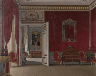 Château de Gripsholm - Johan Robert Nilsson — vy av konstverket