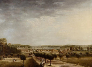 Château d'Ulriksdal - Johan Sevenbom — vy av konstverket