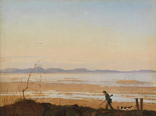 Johan Thomas Lundbye - An Evening beside Lake Arres.webp