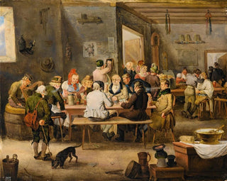 JohannBaptist Pflug - Tavern Scene.webp