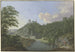 Château de Hirschberg sur la Saale en Voigtland - Johann Albrecht Friedrich Rauscher — vy av konstverket