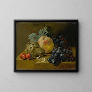 Johann Amandus Winck - Still Life With Ripening Fruits On A Stone Ledge.webp