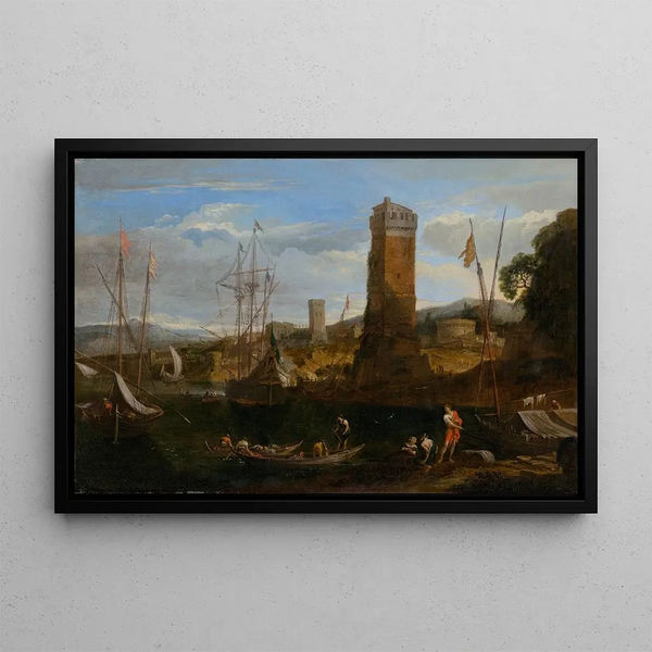 Johann Anton Eismann - Seaside Landscape I.webp