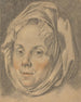 Tête d'une matrone - Johann Anton Tischbein — vy av konstverket