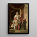 porträtt av François II - Johann Baptist Hoechle — inramlat konstverk på väggen