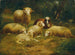 Moutons - Johann Baptist Hofner — vy av konstverket