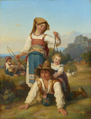 Johann Baptist Kirner - Children at play.webp