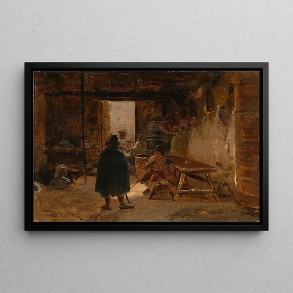 Johann Baptist Kirner - Im Weinkeller.webp