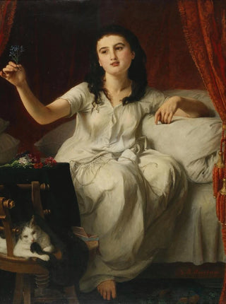 Johann Baptist Reiter - Blumengru am Morgen.webp