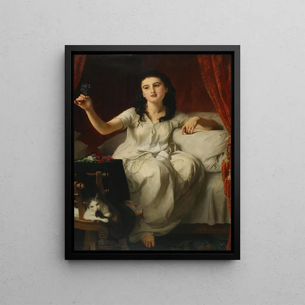 Johann Baptist Reiter - Blumengru am Morgen.webp
