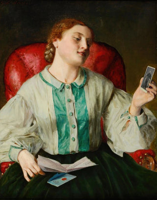 Johann Baptist Reiter - Der Liebesbrief.webp