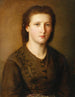 Flicka i dirndl-klänning - Johann Baptist Reiter — vy av konstverket