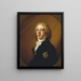 Le Roi Gustave IV Adolphe - Johann Baptist von Lampi l'Ancien — inramlat konstverk på väggen