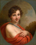 porträtt av Elena Alexandrovna Naryshkina 1785-1855 - Johann Baptist von Lampi den äldre — vy av konstverket