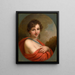 porträtt av Elena Alexandrovna Naryshkina 1785-1855 - Johann Baptist von Lampi den äldre — inramlat konstverk på väggen
