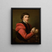 Portrait de Paweł Grabowski 1759-1794 - Johann Baptist von Lampi l'Ancien — inramlat konstverk på väggen