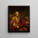en dignitärs porträtt - Johann Baptist von Lampi den äldre — inramlat konstverk på väggen