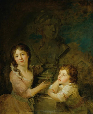 Johann Baptist von Lampi the Elder - Zwei Kinder aus der Familie der Grafen Thomatis.webp