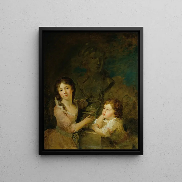 Johann Baptist von Lampi the Elder - Zwei Kinder aus der Familie der Grafen Thomatis.webp
