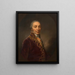 Joseph von Sonnenfels - Johann Baptist von Lampi den Yngre — inramlat konstverk på väggen