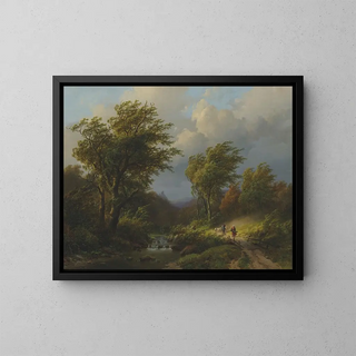 Johann Bernhard Klombeck - A summers day breeze.webp