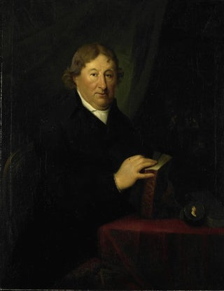Johann Bernhard Scheffer - Portrait of Gerrit van der Pot Lord of Groeneveld Art Collector in Rotterdam.webp