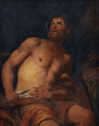 Johann Carl Loth - Cato The Youngers Death.webp