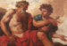 Mercure och Jupiter - Johann Carl Loth — vy av konstverket