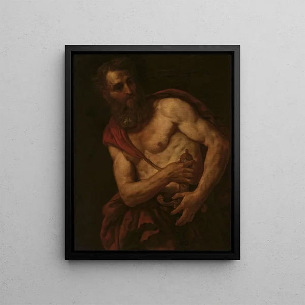 Saint Paul - Johann Carl Loth — inramlat konstverk på väggen