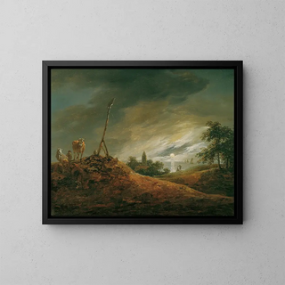 Johann Christian Brand - Abendlandschaft.webp