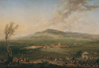 Johann Christian Brand - Laxenburg vom Lusthaus auf der Hanawiese gegen Mdling.webp