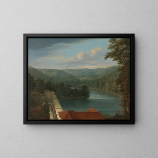 Johann Christian Vollerdt - The Water Reservoirs the socalled Bends in Belgrade Forest.webp