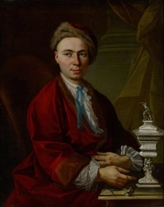 Johann Daniel Heimlich - Portrait of the Silversmith Johann Friedrich Baer.webp