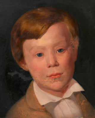 Johann Erlinger - Moritz Staub als Knabe Universittsprofessor der Botanik.webp