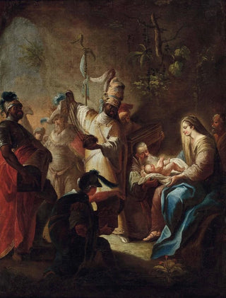Johann Evangelist Holzer - Anbetung Der Knige.webp