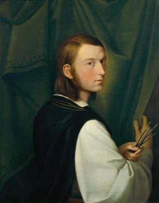 Johann Evangelist Scheffer von Leonhardshoff - Selbstportrt.webp
