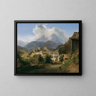 Johann Fischbach - Berchtesgaden mit dem Watzmann.webp
