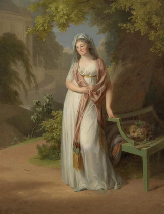 Johann Friedrich August Tischbein - Luise von BrandenburgSchwedt.webp