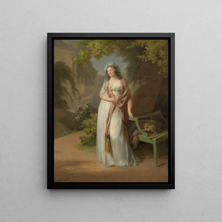 Johann Friedrich August Tischbein - Luise von BrandenburgSchwedt.webp