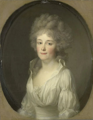 Johann Friedrich August Tischbein - Portrait of Johanna Ferdinanda van Collen Wife of Salomon Rendorp.webp