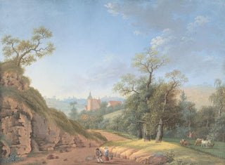 Johann Friedrich Nagel - Peasant Family in a Landscape.webp