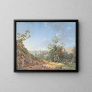 Johann Friedrich Nagel - Peasant Family in a Landscape.webp