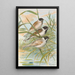 Emberiza intermedia Michahelles Emberiza palustris Savi Emberiza pyrrhuloides Pall - Johann Friedrich Naumann — inramlat konstverk på väggen