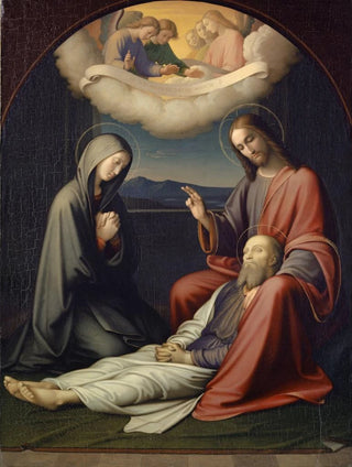 Johann Friedrich Overbeck - The Death of Saint Joseph.webp