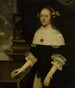 porträtt av Maria Margareta von Holzhausen - Johann Friedrich Trescher — vy av konstverket