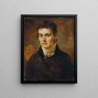 Johann Georg Edlinger - Mann mit weier Halsbinde.webp
